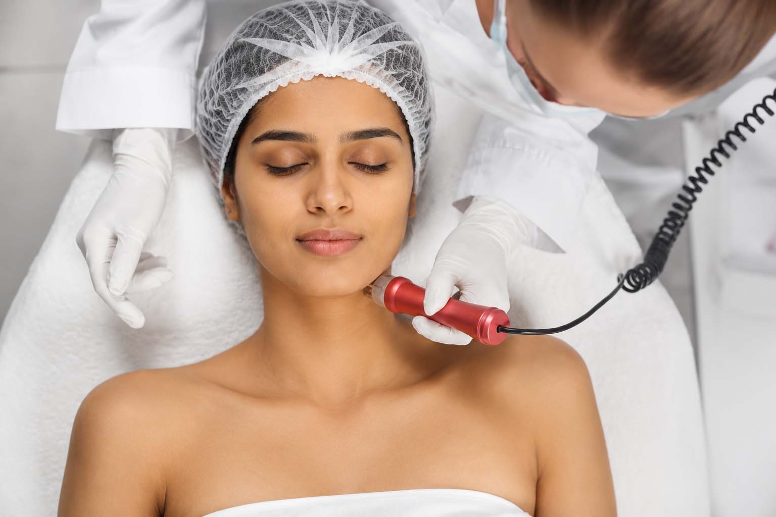 RF skin tightening treatment